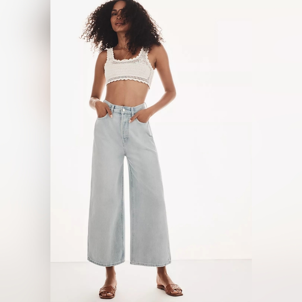 Ética Marley Ultra High-Rise Baggy Wide-Leg Jeans